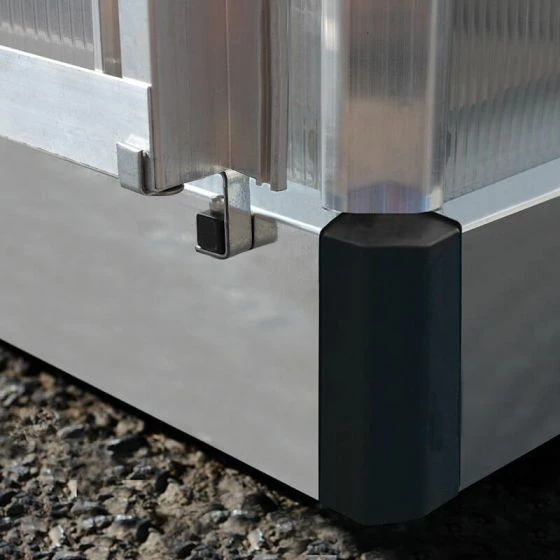 6' X 10' Palram Canopia Mythos Grey Greenhouse (1.85m X 3.06m) 7 6' X 10' Palram Canopia Mythos Grey Greenhouse (1.85m X 3.06m) - Image 5