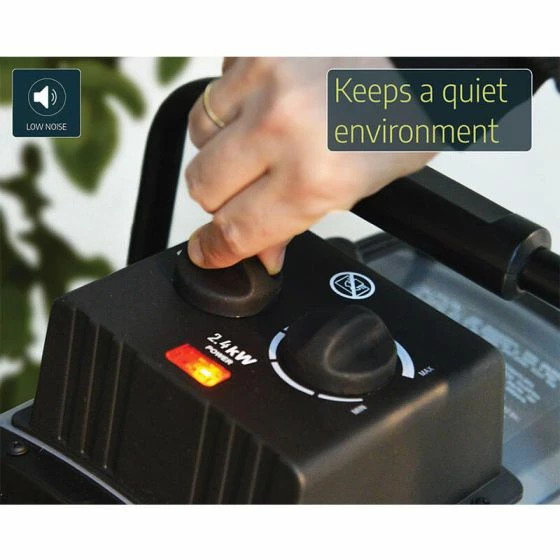 Palram Canopia Portable Fan Greenhouse Heater With Digital Thermostat 8 Palram Canopia Portable Fan Greenhouse Heater With Digital Thermostat - Image 6