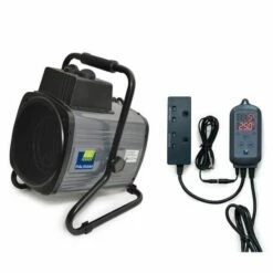 Palram Canopia Portable Fan Greenhouse Heater With Digital Thermostat