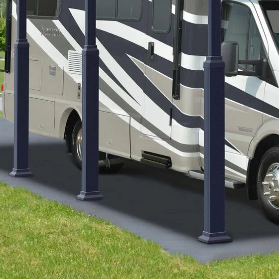 12' X 28' Palram Canopia Arcadia Alpine 8500 Grey Metal Carport (3.59m X 8.58m) 13 12' X 28' Palram Canopia Arcadia Alpine 8500 Grey Metal Carport (3.59m X 8.58m) - Image 11