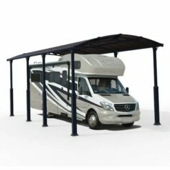 12' X 28' Palram Canopia Arcadia Alpine 8500 Grey Metal Carport (3.59m X 8.58m) 15 12' X 28' Palram Canopia Arcadia Alpine 8500 Grey Metal Carport (3.59m X 8.58m) -Garden Supplies Sales Shop 705915 carport arcadia alpine 8500 grey cutout2 min 1