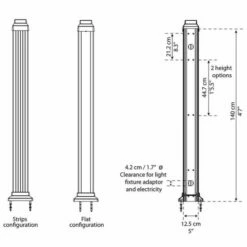 12' X 28' Palram Canopia Arcadia Alpine 8500 Grey Metal Carport (3.59m X 8.58m) 18 12' X 28' Palram Canopia Arcadia Alpine 8500 Grey Metal Carport (3.59m X 8.58m) -Garden Supplies Sales Shop 705915 carport arcadia alpine 8500 grey drawing2 min 1