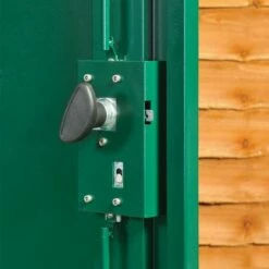 7'4 X 8'11 Asgard Gladiator Motorbike Garage (2.24m X 2.72m) 30 7'4 X 8'11 Asgard Gladiator Motorbike Garage (2.24m X 2.72m) -Garden Supplies Sales Shop asgglamot asgard gladiator motorbike metal garage close up1 min 1