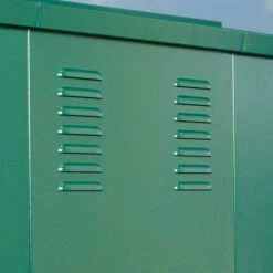 7'4 X 8'11 Asgard Gladiator Motorbike Garage (2.24m X 2.72m) 40 7'4 X 8'11 Asgard Gladiator Motorbike Garage (2.24m X 2.72m) -Garden Supplies Sales Shop asgglamot asgard gladiator motorbike metal garage close up11 min 1