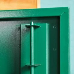 7'4 X 8'11 Asgard Gladiator Motorbike Garage (2.24m X 2.72m) 31 7'4 X 8'11 Asgard Gladiator Motorbike Garage (2.24m X 2.72m) -Garden Supplies Sales Shop asgglamot asgard gladiator motorbike metal garage close up2 min 1