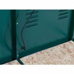 7'4 X 8'11 Asgard Gladiator Motorbike Garage (2.24m X 2.72m) 34 7'4 X 8'11 Asgard Gladiator Motorbike Garage (2.24m X 2.72m) -Garden Supplies Sales Shop asgglamot asgard gladiator motorbike metal garage close up5 min 1