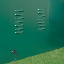 7'4 X 8'11 Asgard Gladiator Motorbike Garage (2.24m X 2.72m) 38 7'4 X 8'11 Asgard Gladiator Motorbike Garage (2.24m X 2.72m) -Garden Supplies Sales Shop asgglamot asgard gladiator motorbike metal garage close up9 min 1