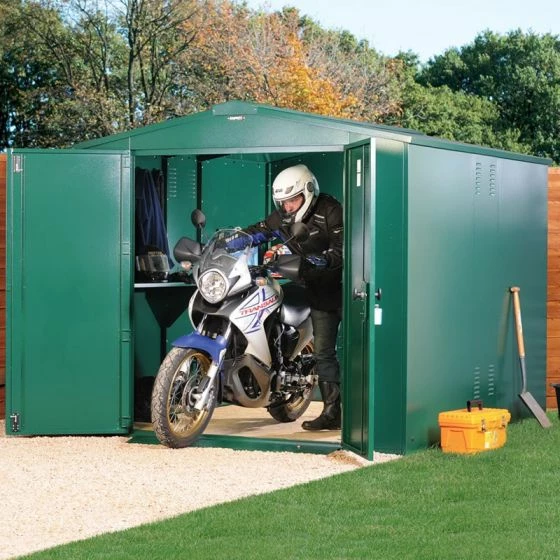 7'4 X 8'11 Asgard Gladiator Motorbike Garage (2.24m X 2.72m) 3 7'4 X 8'11 Asgard Gladiator Motorbike Garage (2.24m X 2.72m)