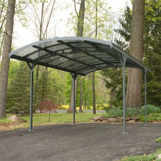 16'x10' (4.8x3m) Palram Canopia Grey Carport Atlas 5000 4 16'x10' (4.8x3m) Palram Canopia Grey Carport Atlas 5000 - Image 2