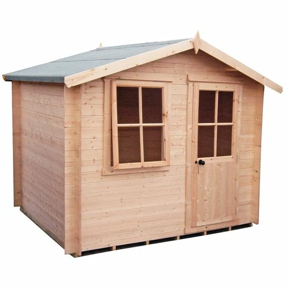 Shire Avesbury 2.5m X 1.8m Log Cabin Summerhouse (19mm) 13 Shire Avesbury 2.5m X 1.8m Log Cabin Summerhouse (19mm) - Image 11