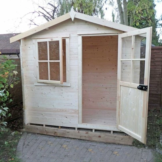 Shire Avesbury 2.5m X 1.8m Log Cabin Summerhouse (19mm) 6 Shire Avesbury 2.5m X 1.8m Log Cabin Summerhouse (19mm) - Image 4