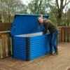 4'x2'5 (1.2x0.75m) Trimetals Blue Protect.a.Box - Premium Metal Garden Storage 2 4'x2'5 (1.2x0.75m) Trimetals Blue Protect.a.Box - Premium Metal Garden Storage -Garden Supplies Sales Shop b48 blue 01