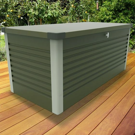 4'x2'5 (1.2x0.75m) Trimetals Green Protect.a.Box - Premium Metal Garden Storage 3 4'x2'5 (1.2x0.75m) Trimetals Green Protect.a.Box - Premium Metal Garden Storage