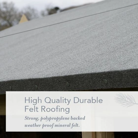 10' X 10' Forest Beckwood 25yr Guarantee Shiplap Pressure Treated Double Door Apex Wooden Shed (3.21m X 3.01m) 16 10' X 10' Forest Beckwood 25yr Guarantee Shiplap Pressure Treated Double Door Apex Wooden Shed (3.21m X 3.01m) - Image 14