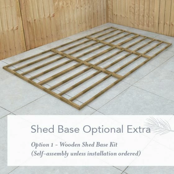 15' X 10' Forest Beckwood 25yr Guarantee Shiplap Pressure Treated Windowless Double Door Apex Wooden Shed (4.48m X 3.21m) 16 15' X 10' Forest Beckwood 25yr Guarantee Shiplap Pressure Treated Windowless Double Door Apex Wooden Shed (4.48m X 3.21m) - Image 14