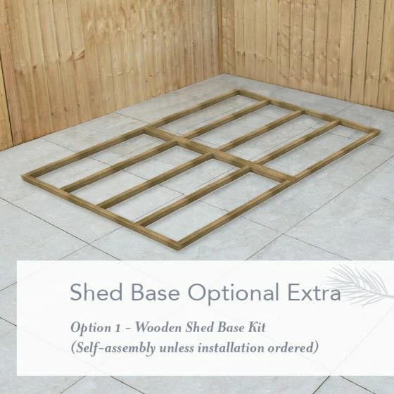 10' X 6' Forest Beckwood 25yr Guarantee Shiplap Pressure Treated Windowless Double Door Reverse Apex Wooden Shed (3.01m X 1.99m) 16 10' X 6' Forest Beckwood 25yr Guarantee Shiplap Pressure Treated Windowless Double Door Reverse Apex Wooden Shed (3.01m X 1.99m) - Image 14