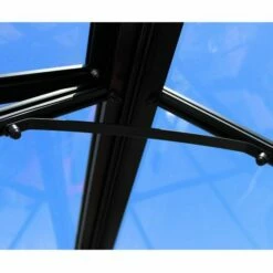 4' X 6' Halls Cotswold Birdlip Small Greenhouse In Black With Toughened Glass (1.47m X 1.94m) 34 4' X 6' Halls Cotswold Birdlip Small Greenhouse In Black With Toughened Glass (1.47m X 1.94m) -Garden Supplies Sales Shop black bracing2 min 1