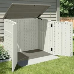 4' X 3' (1.31 X 0.78m) Suncast Resin Kensington Six Store - Plastic Garden Storage 10 4' X 3' (1.31 X 0.78m) Suncast Resin Kensington Six Store - Plastic Garden Storage -Garden Supplies Sales Shop bms2500 02