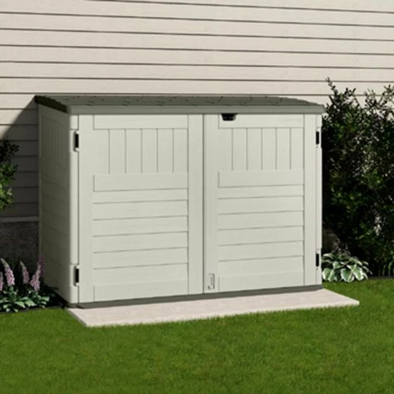 6' X 4' Suncast Resin Kensington Eight Store - Bike Shed (1.79m X 1.13m) 4 6' X 4' Suncast Resin Kensington Eight Store - Bike Shed (1.79m X 1.13m) - Image 2