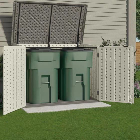 6' X 4' Suncast Resin Kensington Eight Store - Bike Shed (1.79m X 1.13m) 5 6' X 4' Suncast Resin Kensington Eight Store - Bike Shed (1.79m X 1.13m) - Image 3