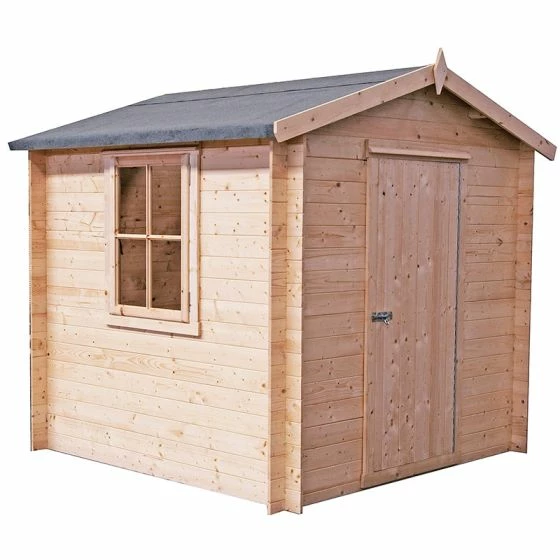 Shire Danbury 2.8m X 2.7m Log Cabin Shed (19mm) 10 Shire Danbury 2.8m X 2.7m Log Cabin Shed (19mm) - Image 8