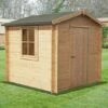 Shire Danbury 2.8m X 2.7m Log Cabin Shed (19mm)