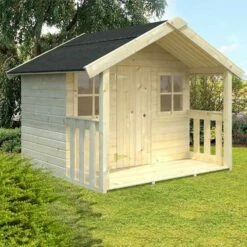 Palmako Felix 1.8m X 1.2m Childrens/Kids Cabin Luxury Outdoor Playhouse (16mm)