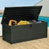 5' X 2' Falcon 165 Heavy Duty Metal Garden Storage Box 550L (1.6m X 0.7m) 2 5' X 2' Falcon 165 Heavy Duty Metal Garden Storage Box 550L (1.6m X 0.7m) -Garden Supplies Sales Shop falcongrey165 falcon 165 heavy duty metal garden storage box 550l insitu1 min 1