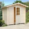 Palmako Vivian 2.1m X 2.1m Log Cabin Summer House (28mm) 1 Palmako Vivian 2.1m X 2.1m Log Cabin Summer House (28mm) -Garden Supplies Sales Shop fra28 2222 001