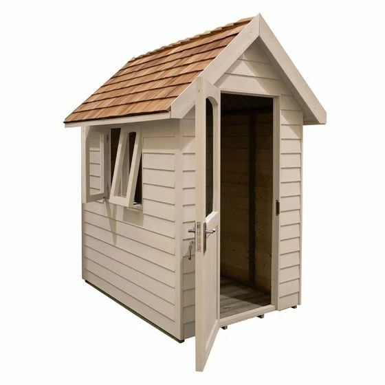 6' X 4' Forest Retreat Cream Luxury Shed (1.81m X 1.22m) - Installation Included 12 6' X 4' Forest Retreat Cream Luxury Shed (1.81m X 1.22m) - Installation Included - Image 10