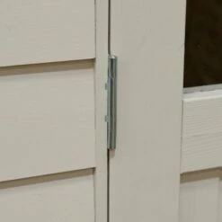 6' X 4' Forest Retreat Cream Luxury Shed (1.81m X 1.22m) - Installation Included 19 6' X 4' Forest Retreat Cream Luxury Shed (1.81m X 1.22m) - Installation Included -Garden Supplies Sales Shop fra46crin forest retreat 6x4 apex shed cream hinge min