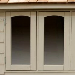 6' X 4' Forest Retreat Cream Luxury Shed (1.81m X 1.22m) - Installation Included 16 6' X 4' Forest Retreat Cream Luxury Shed (1.81m X 1.22m) - Installation Included -Garden Supplies Sales Shop fra46crin forest retreat 6x4 apex shed cream windows min