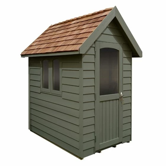 6' X 4' Forest Retreat Green Luxury Shed (1.81m X 1.22m) - Installation Included 12 6' X 4' Forest Retreat Green Luxury Shed (1.81m X 1.22m) - Installation Included - Image 10