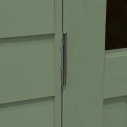 6' X 4' Forest Retreat Green Luxury Shed (1.81m X 1.22m) - Installation Included 21 6' X 4' Forest Retreat Green Luxury Shed (1.81m X 1.22m) - Installation Included -Garden Supplies Sales Shop fra46gnin forest retreat 6x4 apex shed green hinge min