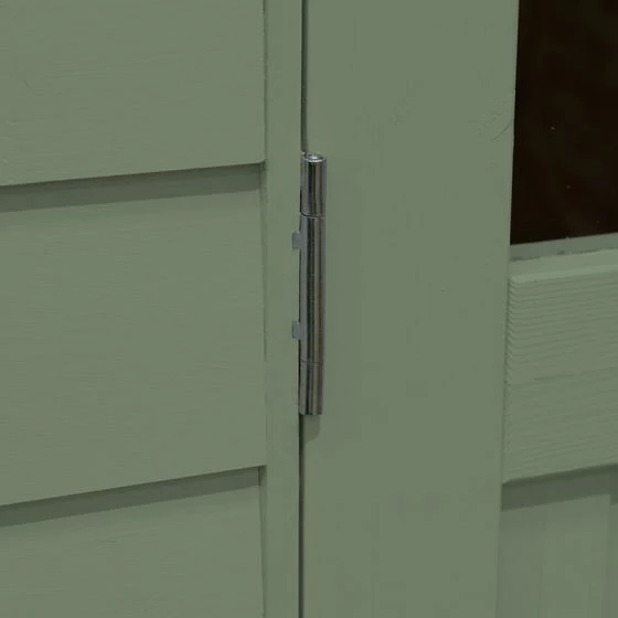 6' X 4' Forest Retreat Green Luxury Shed (1.81m X 1.22m) - Installation Included 10 6' X 4' Forest Retreat Green Luxury Shed (1.81m X 1.22m) - Installation Included - Image 8