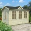 Palmako Claudia 3.2m X 2.4m Log Cabin Summer House (28mm) 1 Palmako Claudia 3.2m X 2.4m Log Cabin Summer House (28mm) -Garden Supplies Sales Shop frbd28 3426 01