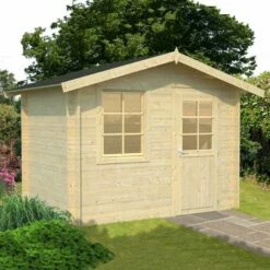 Palmako Klara 3m X 2m Log Cabin Summer House (28mm) 17 Palmako Klara 3m X 2m Log Cabin Summer House (28mm) -Garden Supplies Sales Shop frc28 2920 001