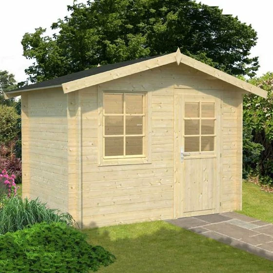 Palmako Klara 3m X 2m Log Cabin Summer House (28mm) 6 Palmako Klara 3m X 2m Log Cabin Summer House (28mm) - Image 4