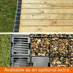 13x6 Plastic Shed Base Kit 16 13x6 Plastic Shed Base Kit -Garden Supplies Sales Shop french drain anchor block 20