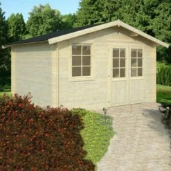 Palmako Klara 3.9m X 3.3m Log Cabin Summer House (28mm)