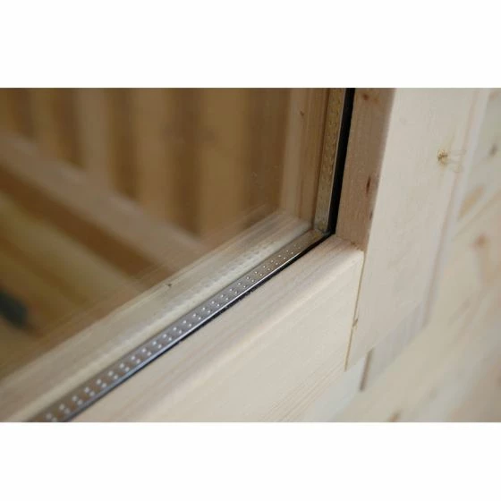 Palmako Roger 5.1m X 5.5m Log Cabin Garage (44mm) - Double Doors 13 Palmako Roger 5.1m X 5.5m Log Cabin Garage (44mm) - Double Doors - Image 11