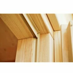 Palmako Roger 5.1m X 5.5m Log Cabin Garage (44mm) - Double Doors 29 Palmako Roger 5.1m X 5.5m Log Cabin Garage (44mm) - Double Doors -Garden Supplies Sales Shop frt44 5357 06