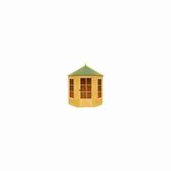 7'1x6'2 Shire Traditional Gazebo Wooden Hexagonal Summer House 20 7'1x6'2 Shire Traditional Gazebo Wooden Hexagonal Summer House -Garden Supplies Sales Shop gazebo cut out1