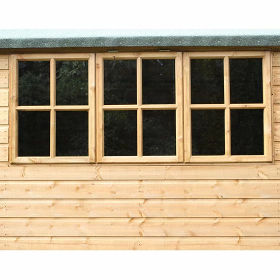 8' X 8' Traditional Heavy Duty Shiplap Apex Wooden Garden Shed (2.44m X 2.44m) 12 8' X 8' Traditional Heavy Duty Shiplap Apex Wooden Garden Shed (2.44m X 2.44m) - Image 10