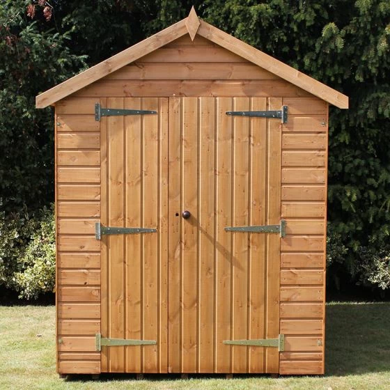 8' X 8' Traditional Heavy Duty Shiplap Apex Wooden Garden Shed (2.44m X 2.44m) 11 8' X 8' Traditional Heavy Duty Shiplap Apex Wooden Garden Shed (2.44m X 2.44m) - Image 9