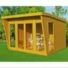 10x10 Shire Highclere Contemporary Wooden Summer House 1 10x10 Shire Highclere Contemporary Wooden Summer House -Garden Supplies Sales Shop high1010dsl 1aa highclere 10x10 no2