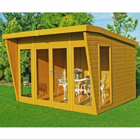 10x10 Shire Highclere Contemporary Wooden Summer House 3 10x10 Shire Highclere Contemporary Wooden Summer House