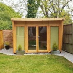 10x10 Shire Highclere Contemporary Wooden Summer House 9 10x10 Shire Highclere Contemporary Wooden Summer House -Garden Supplies Sales Shop high1010dsl 1aa highclere 10x10 no3