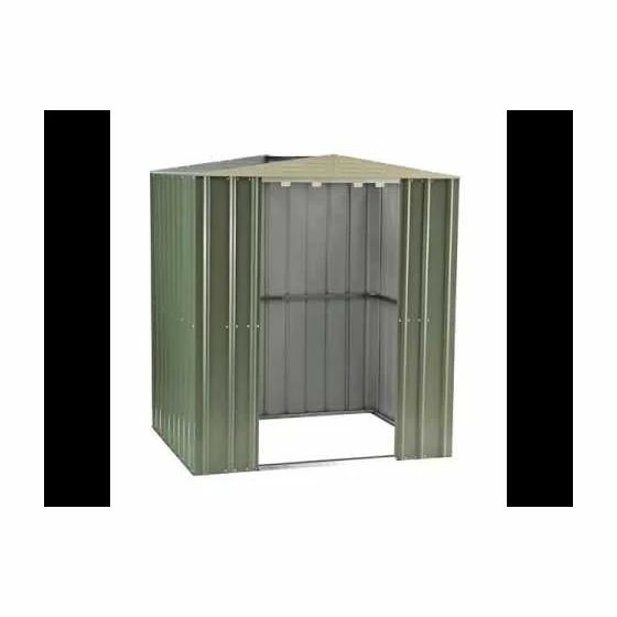 6' X 4' Globel Anthracite Grey Apex Metal Shed (1.84m X 1.23m) 5 6' X 4' Globel Anthracite Grey Apex Metal Shed (1.84m X 1.23m) - Image 3