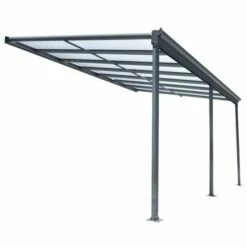 10' X 16' Kingston Lean To Carport (3m X 4.9m) 15 10' X 16' Kingston Lean To Carport (3m X 4.9m) -Garden Supplies Sales Shop kingcarpt1610 10x16 kingston lean to carport cutout1 min